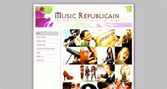 Desktop Screenshot of music-republic.com